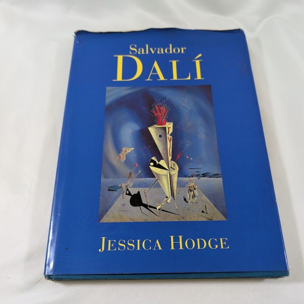 Salvador Dali by Jessica Hodge HC Hardcover Art Book Illustrated 1997 Damaged